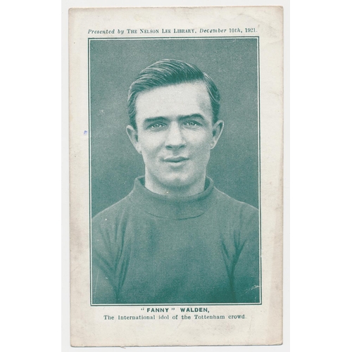 64 - The Nelson Lee Library. 1922 Footballers set of 10 including Billy Meredith, in fair to good conditi... 