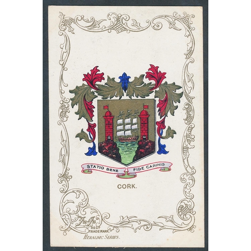 97 - Heraldic. Loose coln. of 'Ja-Ja' heraldic towns and cities. Qty. approx. 360 (T)