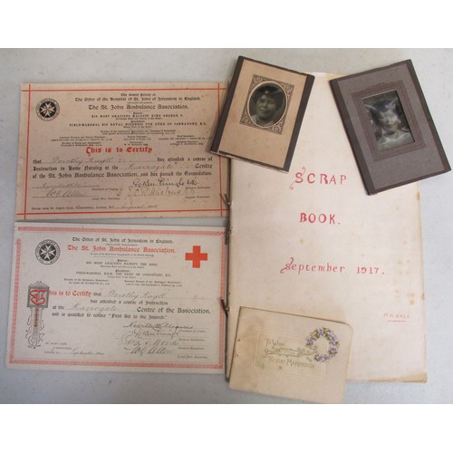 68 - WW1 Nurse’s collection to Miss Dorothy Kayll VAD No 54 (Yorkshire) who served at Facial Injury Hospi... 