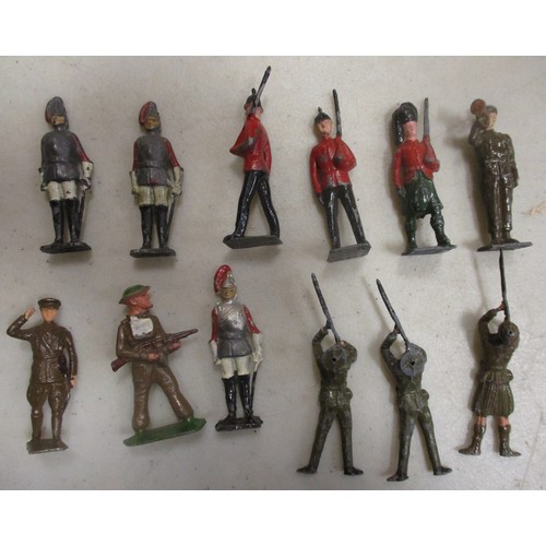 272 - Earlier collection by Britains, John Hill etc including West Point Cadets ex Set No 226 (11), soldie... 