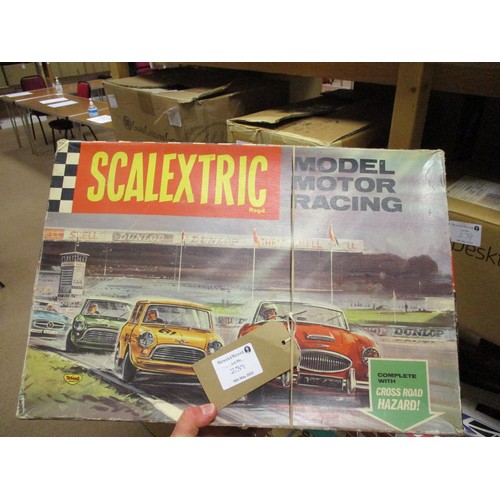 239 - Accumulation of mixed toys including boxed Scalextric Model Motor Racing Set No 44 (incomplete) with... 