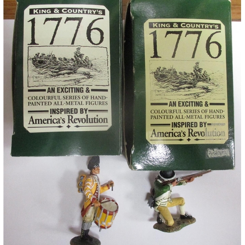 271 - American Revolution range including John Jenkins sets/singles (13), Britains (8) and King & Country ... 