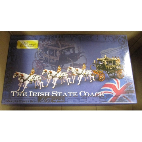 293 - Royal State coaches with Britains Irish State Coach No 00254 and Corgi Golden Jubilee State Landau m... 