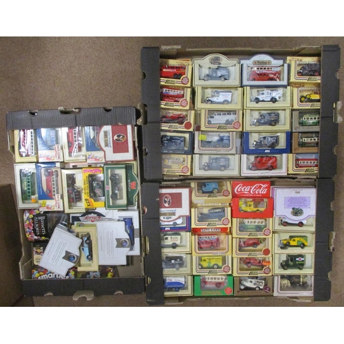 336 - Collection of cars, lorries, buses etc, mostly mint in very good yo near mint boxes with rest unboxe... 