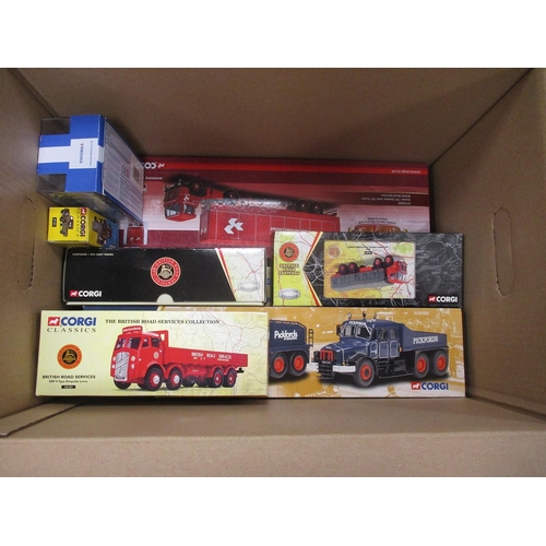 365 - Corgi. Collection including good circus range, haulage, vans etc, odd non-Corgi, mainly mint in exce... 