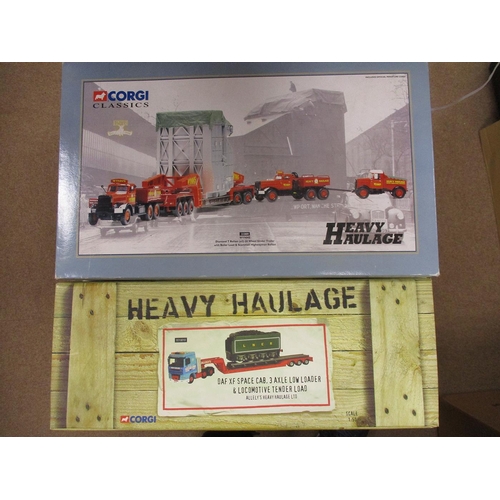 366 - Corgi. Collection including Heavy Haulage Nos 18002, 31009, 12605, Carters Gallopers No 20402 etc, m... 