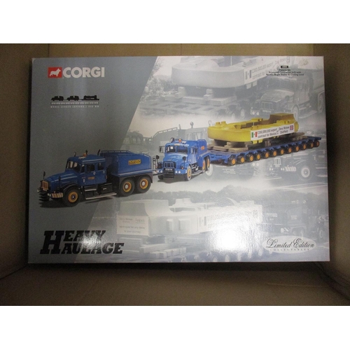 366 - Corgi. Collection including Heavy Haulage Nos 18002, 31009, 12605, Carters Gallopers No 20402 etc, m... 