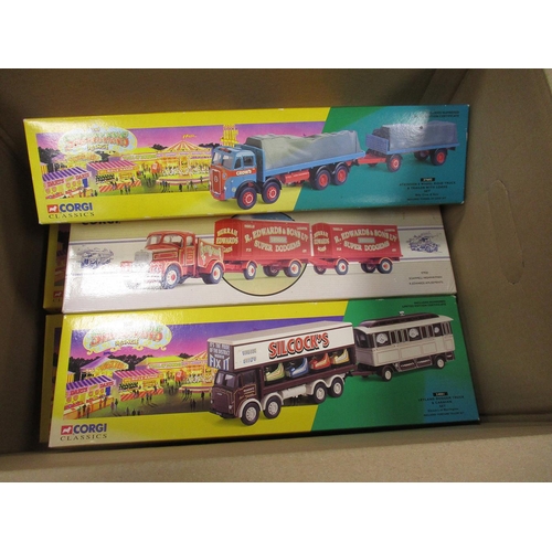 370 - Corgi. Circus collection including Nos 24401, 97920, 16502, 97893, 15901, 24801 etc, mainly excellen... 