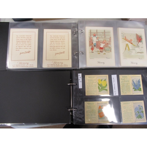 4 - Coln. of mainly complete sets, in 6 albums, generally in very good cond., incl. L & B Motor Cycles, ... 