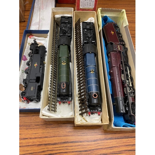 570 - Collection of OO gauge made locomotive kits including steam with tenders Princess Margaret Rose 4-6-... 