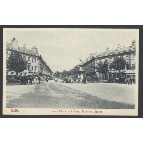 98 - Misc. coln. in 2 column dealer case of topo. counties Lancashire to Surrey. General views and street... 