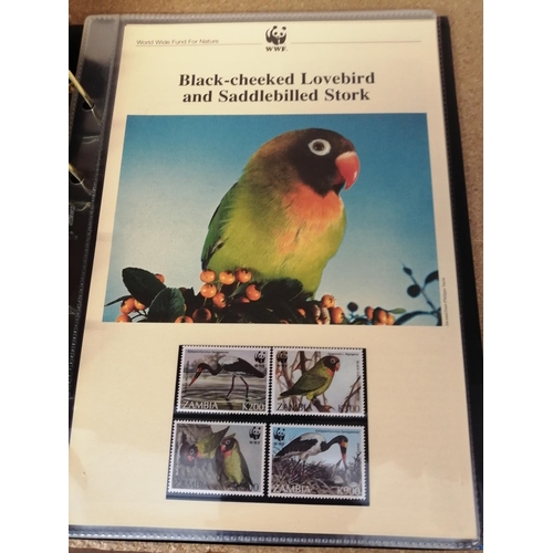 103 - World Wide Fund for Nature. Wildlife Thematics in 16 binders (incl 13 WWF), with useful qty covers a... 