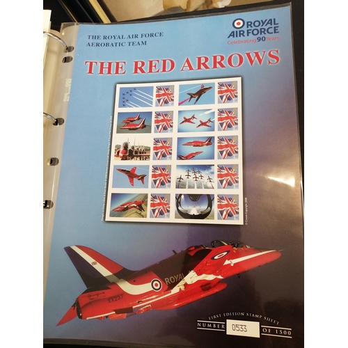 104 - Aviation. Large coln in 24 'Aviation Heritage' binders plus seln souvenir books etc. Incl commemorat... 