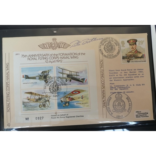 104 - Aviation. Large coln in 24 'Aviation Heritage' binders plus seln souvenir books etc. Incl commemorat... 