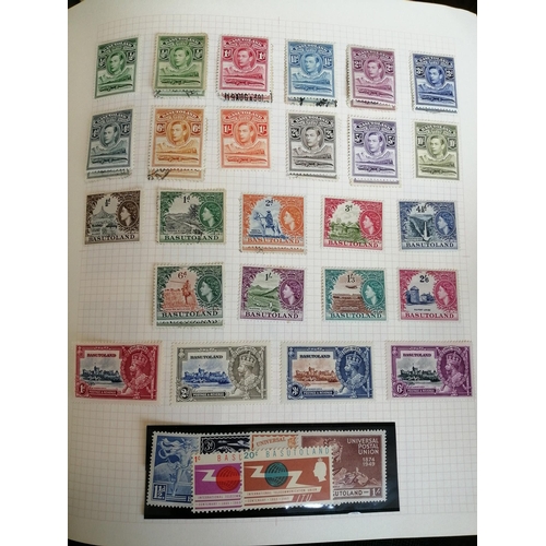 11 - BC QV-QEII A-Z misc coln in 7 vols, strength in KGVI-early QEII sets/short sets M. Ranges incl Aden ... 