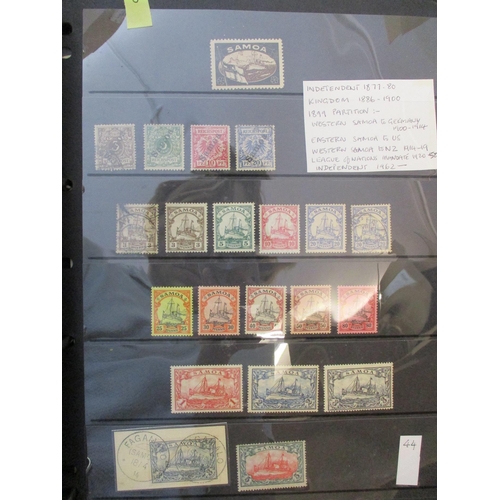 27 - British Commonwealth. Coln in seven large well-filled stockbooks/binders, very interesting covers & ... 