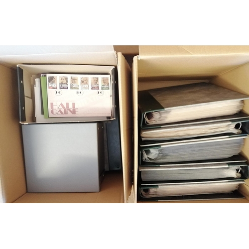 365 - Isle of Man. 1973-2018 FDCs coln in 7 binders and loose in boxes. Incl commems, defins & sheetlets. ... 