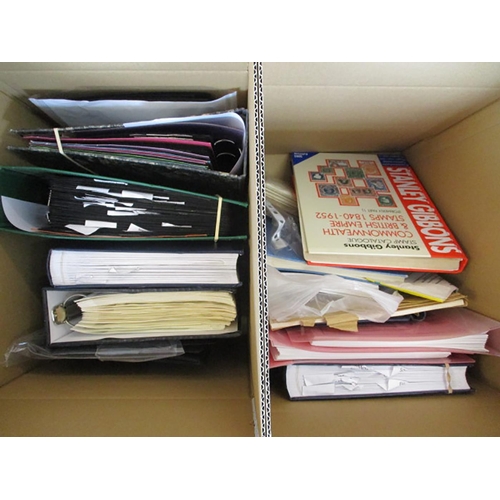 76 - Misc coln in six binders/stockbooks (with some further smaller & empty) incl better German local ran... 