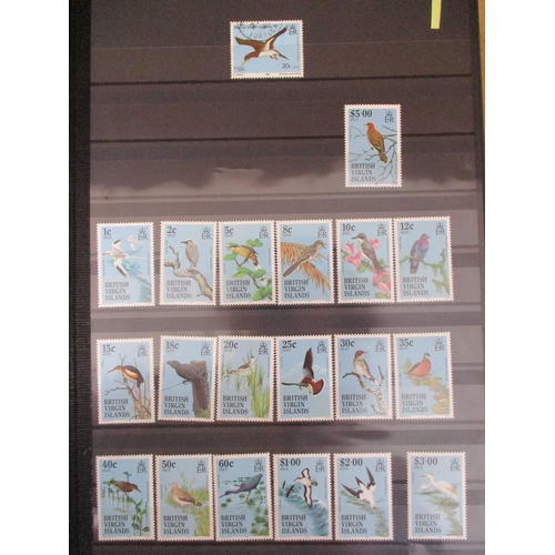 87 - Birds. Extensive coln of bird themed issues UM/M/U in nine Lighthouse stockbooks incl Aitutaki 1981 ... 