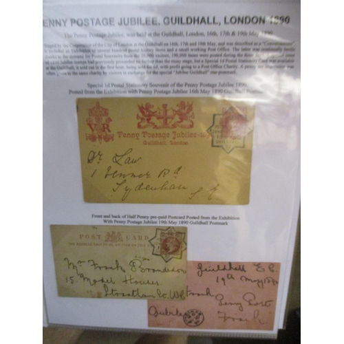 90 - London International Philatelic Exhibitions. 1900-2000 Excellent researched and written-up exhibitio... 