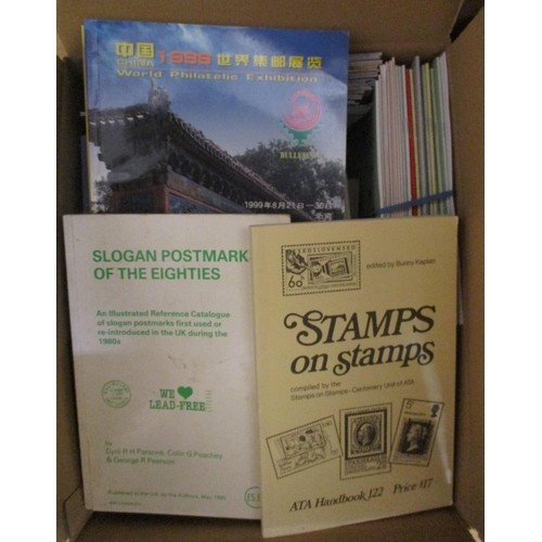 93 - Philatelic Exhibitions. Two large binders of world philatelic exhibition material, large qty of MS’s... 