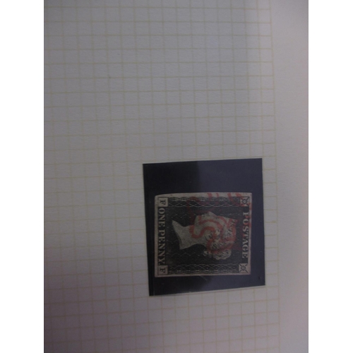 240 - QV-QEII M/U coln in 11 vols and loose in pkts/envs incl fine 4 margin 1840 1d black, 1883-4 5/- FU a... 