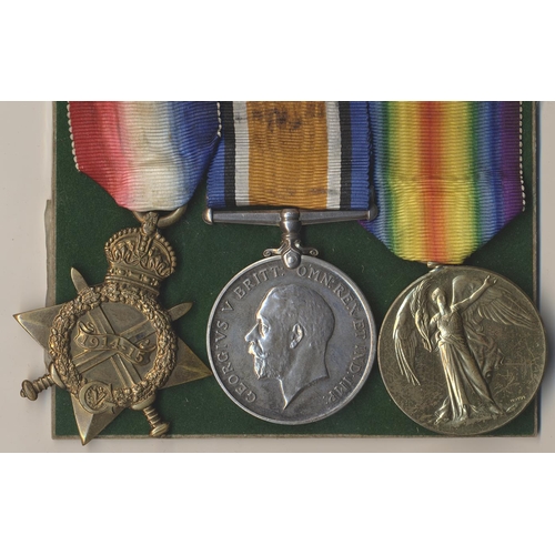 107 - 1914-15 Star trio and Memorial Plaque to 9660 Pte J. Gourley Oxf & Bucks L.I. (James Gourley on plaq... 