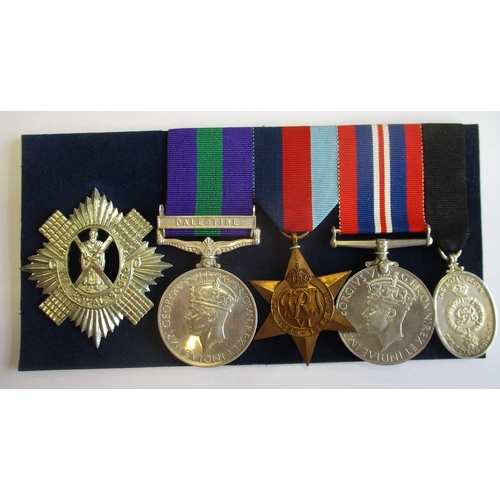 158 - Father and son, both killed in action with:
1. WW1 BWM and Victory Medal to 25090 Pte J. Robinson K.... 