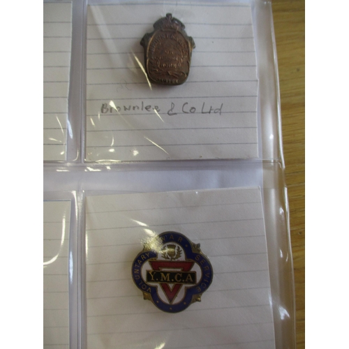 219 - Mainly Government Service lapel and pin badge collection mainly enamelled with Railway Service LMS, ... 