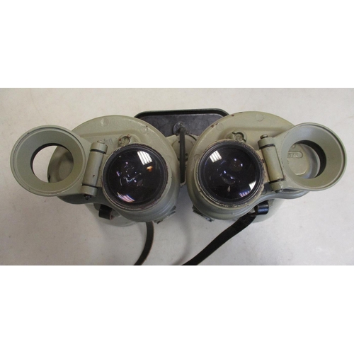 234 - Carl Zeiss Jena 8x60 U-Boat binoculars, right side stamped 8 x 60/2111373/blc, ink stamp to left sid... 