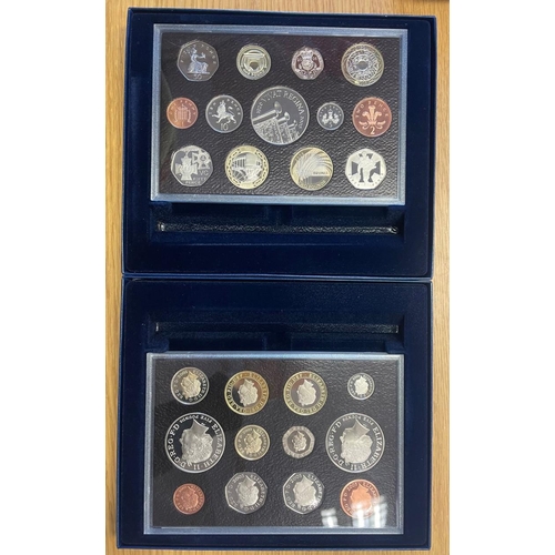 503 - Collection with proof cased sets FDC 1970, 79, 1980 (2), 82, 83, 87, 88 (2), 89, 1990, 91, 96, 98, 9... 