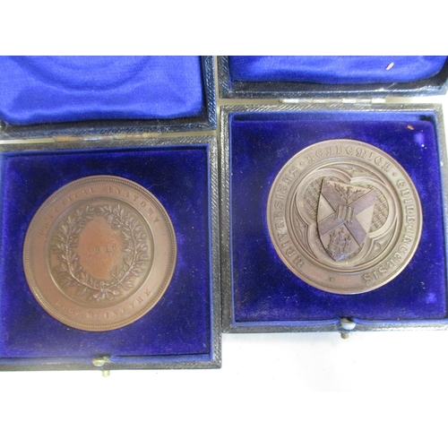 519 - Mainly Edinburgh University and Medical School range of AE boxed prize medals, many are named, earli... 