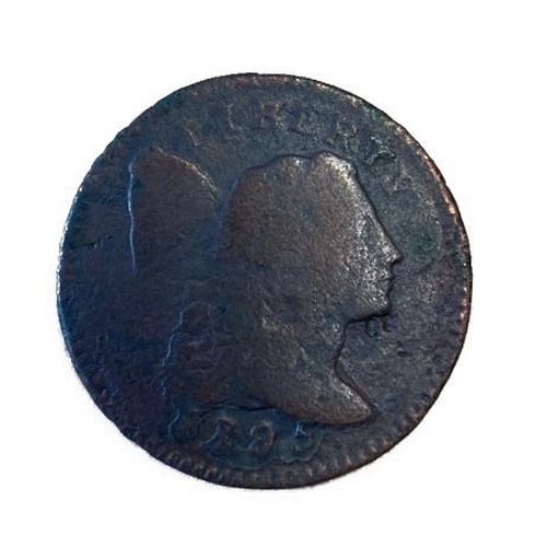 550 - USA. American Liberty 1795 large one cent poor. (Y)