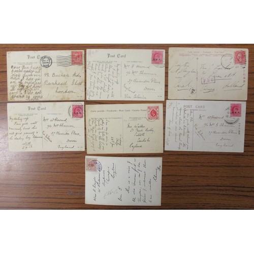 156 - Foreign. China. Coln. with p.u. noted. Shangai, Peking, Macau, Moukden, Dalny, military interest, st... 