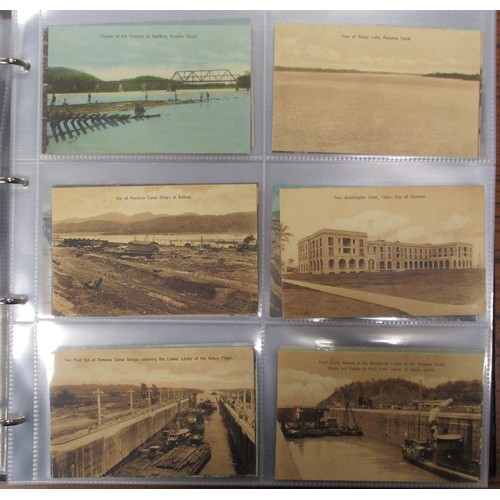 168 - Foreign. Panama. A modern album forming part of a comprehensive coln. of the Panama canal sorted by ... 