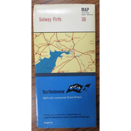 223 - Ephemera. Misc. coln. of Ordnance Survey maps incl. early and modern editions and few early Bartholo... 