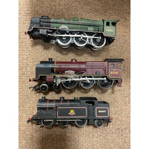 470 - Accumulation of OO gauge unboxed generally fair to good including Tank locomotives British Railways ... 