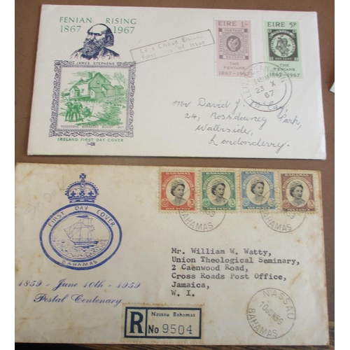 41 - Early to modern, M or U coln in various vols, pkts, envs, on stock cards and loose, with a seln of c... 