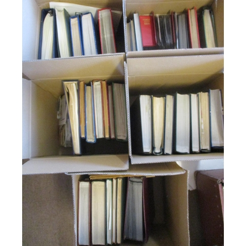 29 - European coln in 32 stockbooks/vols, many being well-filled and layered with issues, largely early t... 