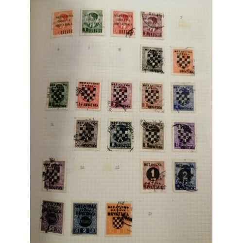 50 - Miscellaneous world, mainly used ranges in 6 vols. Incl India, Europe, Australia etc. (B)