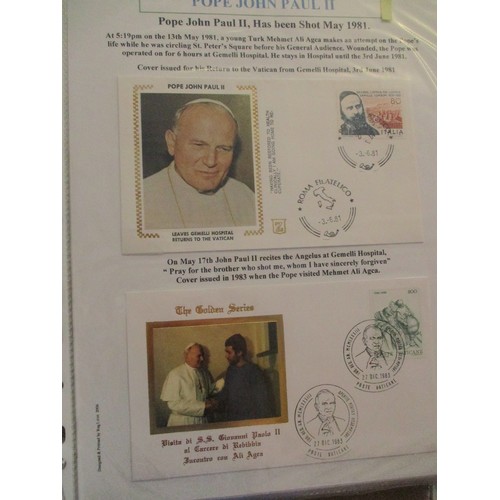 95 - John Paul II. The Travels of Pope John Paul II. Extensive, excellent and uniquely comprehensive writ... 