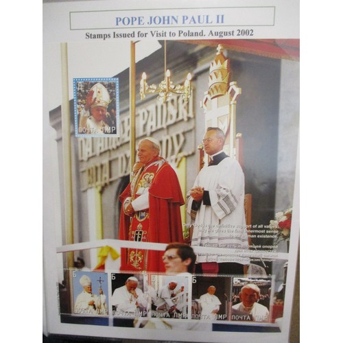 95 - John Paul II. The Travels of Pope John Paul II. Extensive, excellent and uniquely comprehensive writ... 