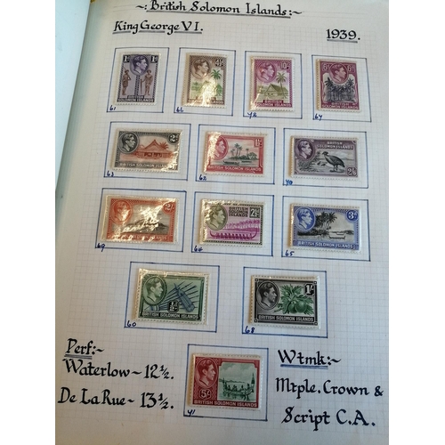 14 - BC KGV-QEII mainly mint country ranges incl sets/short sets in 2 old SG albums (1 Simplex & 1 Ace). ... 