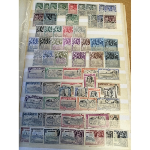 22 - Early to modern mixed condition unused and used BC coln in 4 binders with excellent country ranges t... 