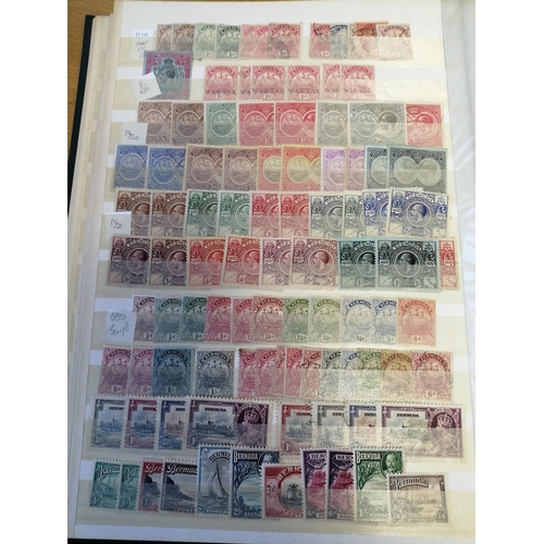 22 - Early to modern mixed condition unused and used BC coln in 4 binders with excellent country ranges t... 