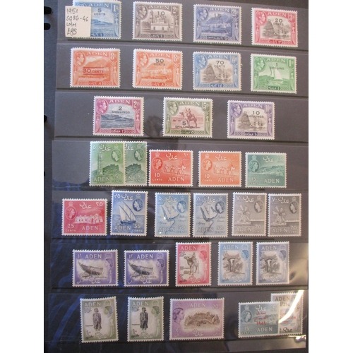 28 - BC A to Z coln in three boxed Lighthouse binder albums, good sets throughout, early to QEII incl Ade... 