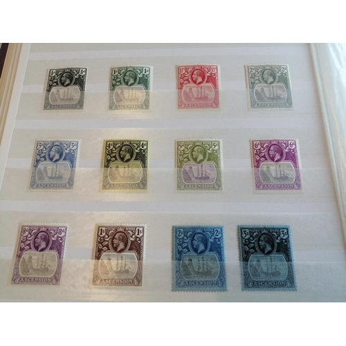 5 - BC KGV-QEII mint coln comprising Ascension, Pitcairn Is & Tristan da Cunha ranges to 1980s in damage... 