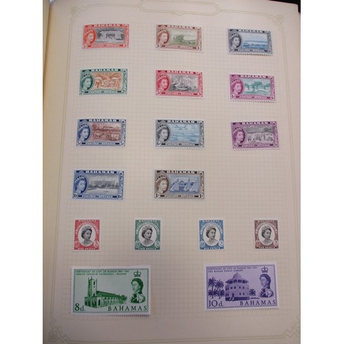 14a - BC A to Z QEII M coln in ‘Stampex’ album with part-sets incl Bahamas, Bermuda, B. Guiana 1954-63 val... 