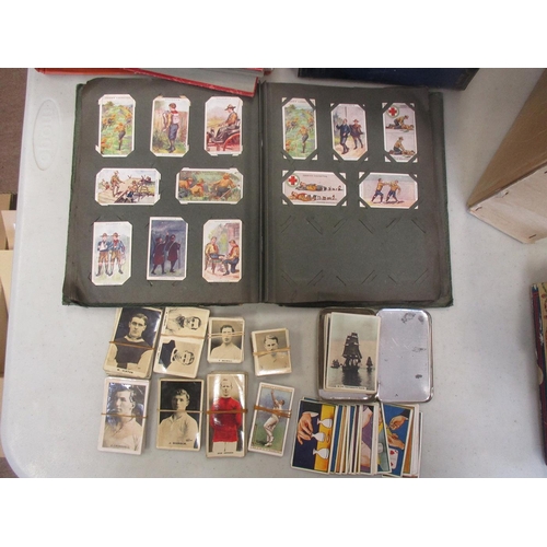 7 - Coln. of complete and part sets, in albums and boxes, in variable cond., incl. Gallaher Boy Scout Se... 