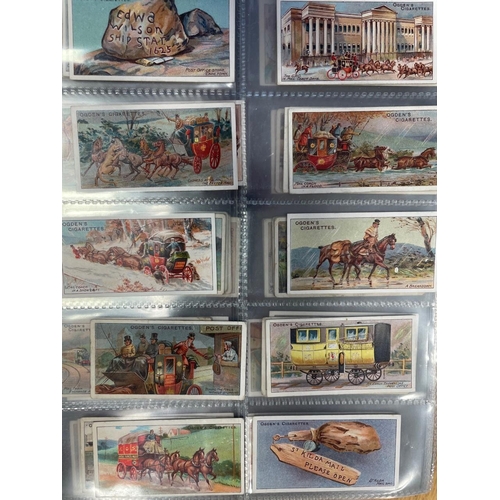 35 - Coln. of mainly reproduction cards in 8 albums generally mint, plus seln. of original cards generall... 